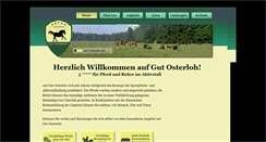 Desktop Screenshot of gut-osterloh.de
